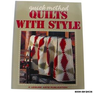 NEW SEALED - Quick Method Quilts With Style Hardcover Book 1996